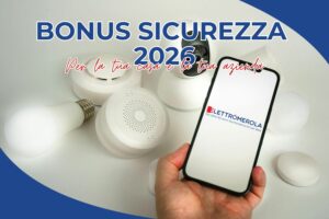 Accessori di colore bianco per la sicurezza della tua casa o del tuo negozio.