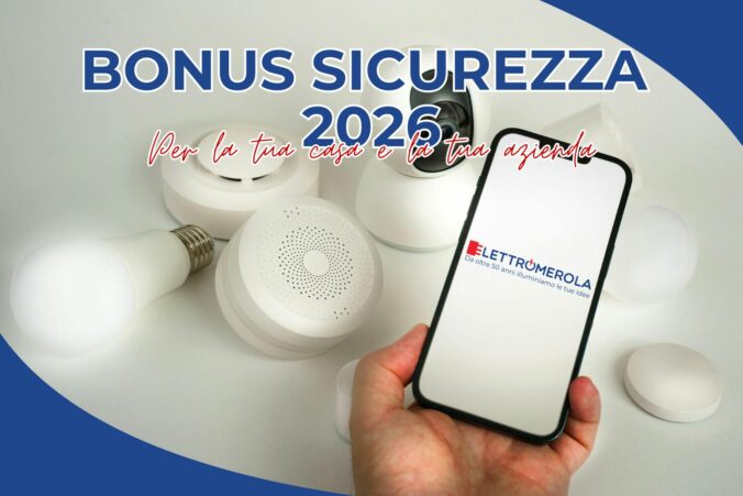 Accessori di colore bianco per la sicurezza della tua casa o del tuo negozio.