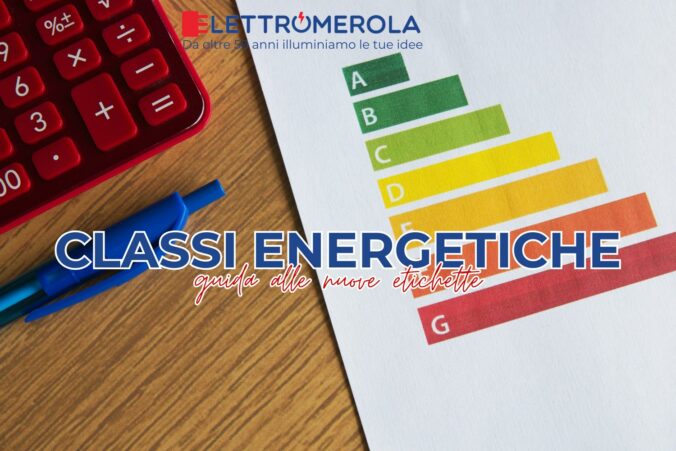 Tabella della nuova calssificazione energetica