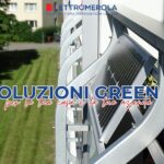 Soluzioni green d'appartmento, pannello solare sul balcone