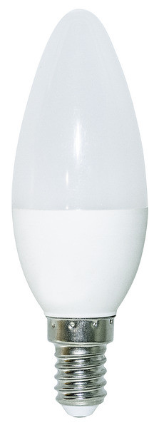 Lampada LED oliva/candela 4,5W E14 4000°K