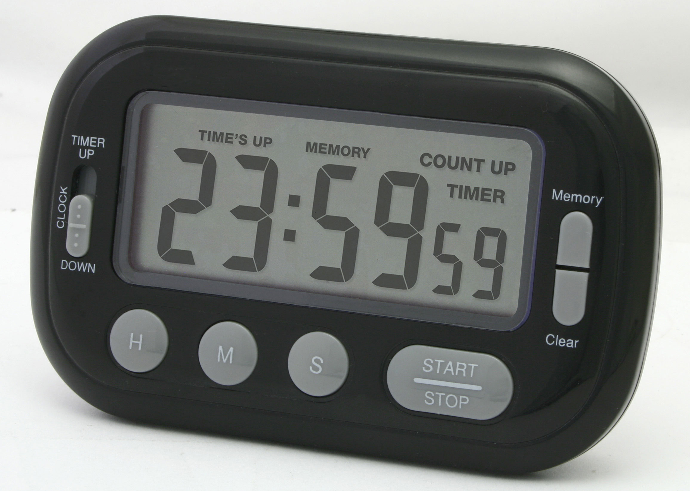 TIMER QUARZO LCD C/CLIPS + MAGNETE