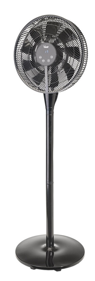 Ventilatore piantana SLIM 9 pale Ø 40cm elettronico 8 velocità c/telecomando