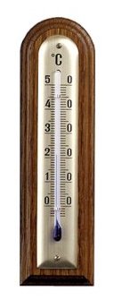 TERMOMETRO DA PARETE IN NOCE 183MM