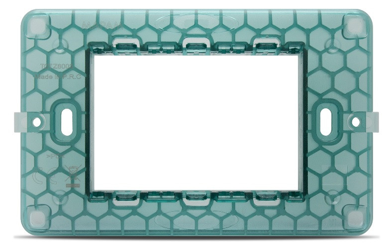 Supporto 3 fori compatibile con Plana