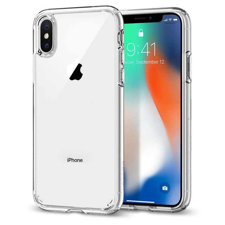 COVER TPU MORBIDA TRASPARENTE PER IPHONE X/XS