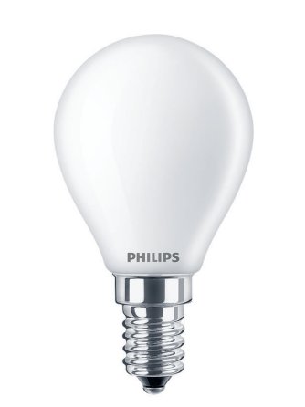 Lampada FILOLED sfera E14 opale bianco latte 2,2W 2700°K