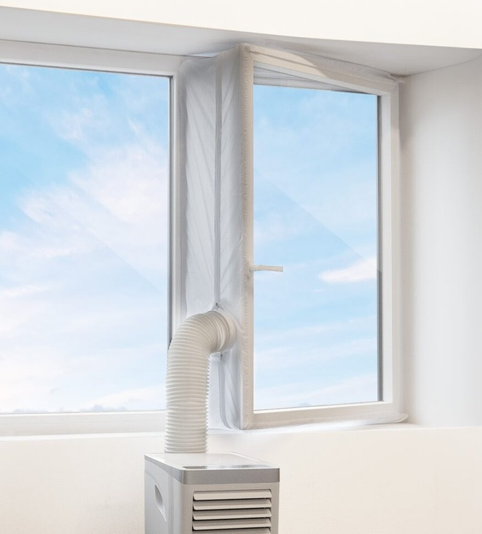 Guarnizione da finestra x installazione condizionatore portatile MAX 4mt di perimetro anta