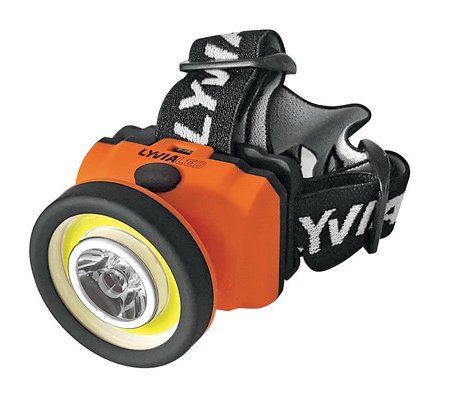 Lampada led da testa con fascia elastica REGOLABILE CON 3 FUNZIONI 150LM
