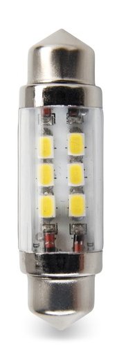 Lampada siluro LED 24V Ø 10 L. 31mm Luce bianca