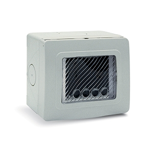 CONTENITORE RAL7035 IP55 S44 3M AUTOPORTANTE -SPORTELLO CON MEMBRANA CEDIBILE-INSTALLAZIONE A PARETE-FORNITO CON PASSACAVO