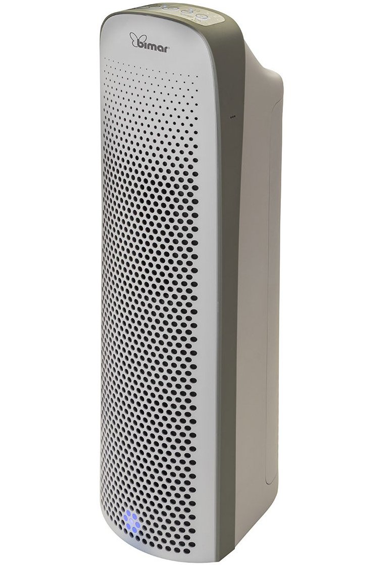 Purificatore aria 2 filtri e lampada UV anti-batteri