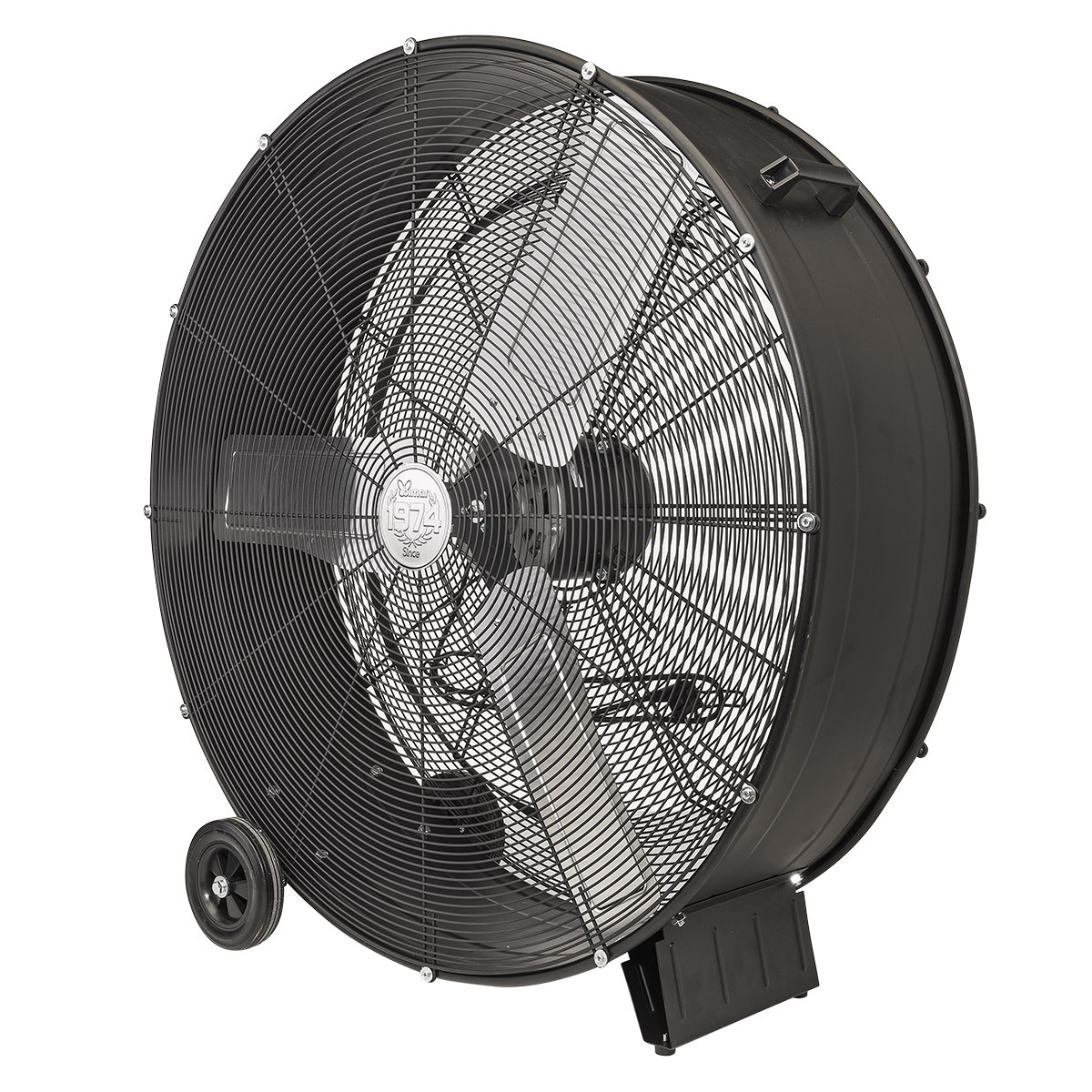 Ventilatore INDUSTRIALE carrellato Ø90cm in metallo