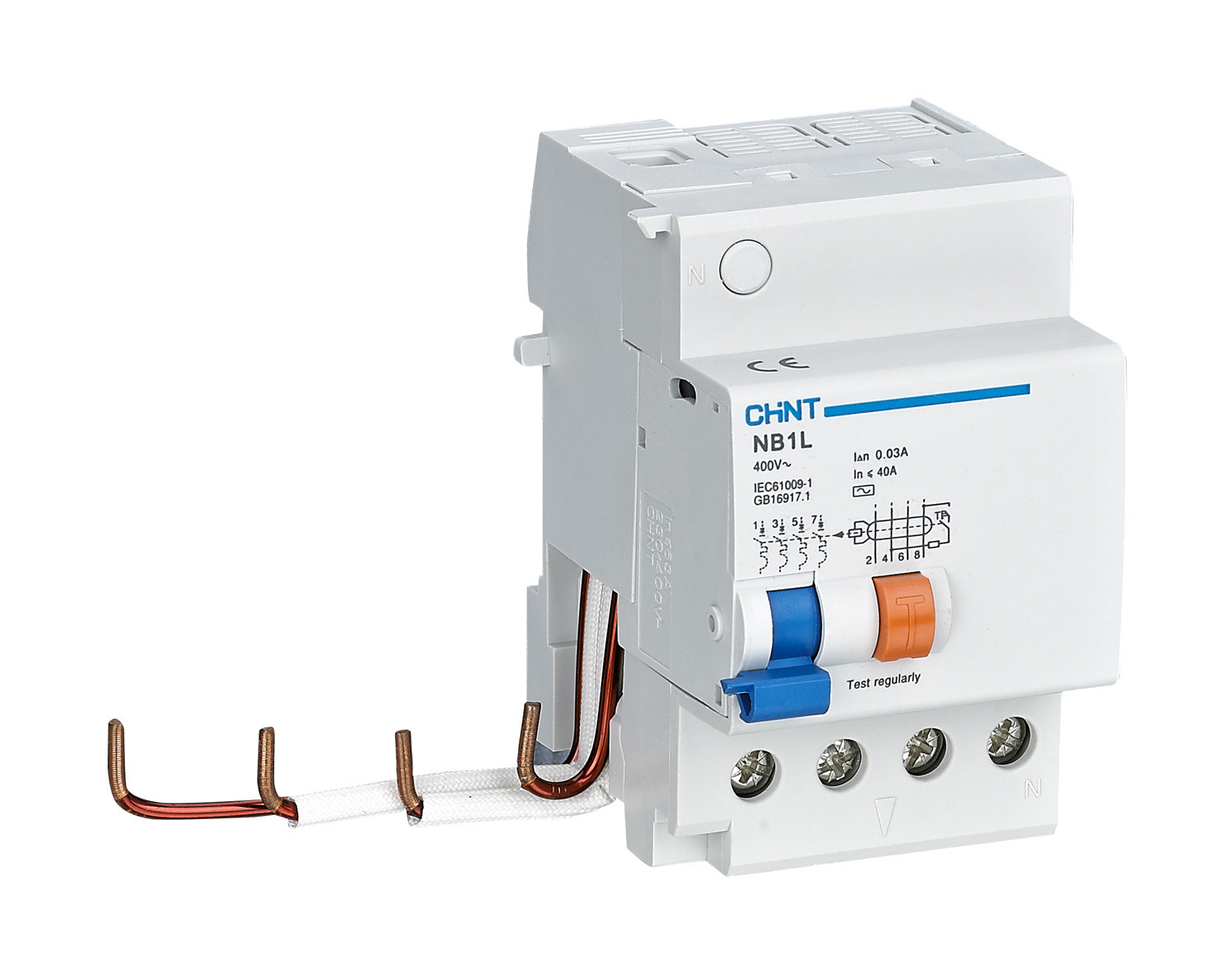 INTERUT. DIFFER. NB1L-40/4P-AC30 -DIFF ACC 4P