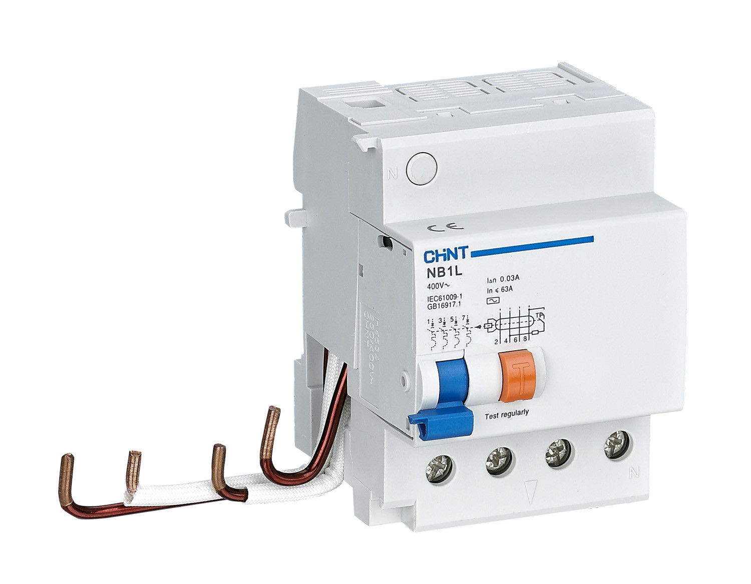 INTERUTT. DIFFER. NB1L-63/4P-AC30 -DIFF ACC 4P 50/63A IDN 30M