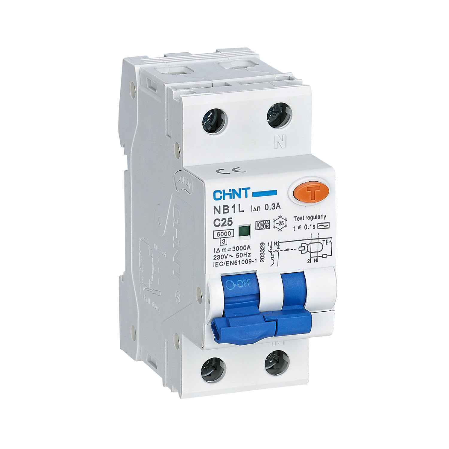 NB1L2/C32-1PN-6-AC300 -INT MTD 1P+N 32A 300