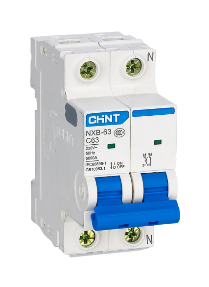 Interruttore magnetotermico NXB-63S/C16 1P+N 16A CURVA C 4,5kA