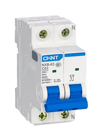 Interruttore magnetotermico NXB-63S 1P+N 25A CURVA C 4,5kA