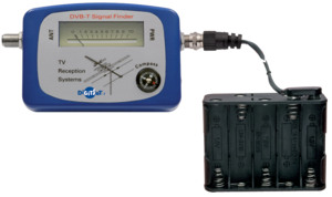 Puntatore misuratore di campo DTT FINDER con bussola a batteria DiGiSAT