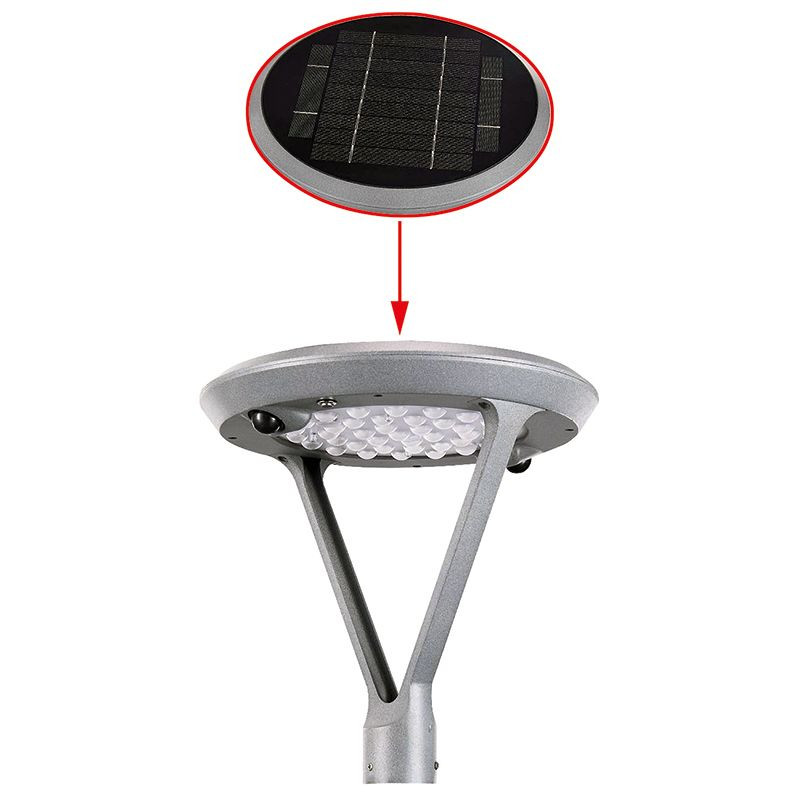 LAMPIONE SOLARE E-WALK 4000K PIR GRIGIO