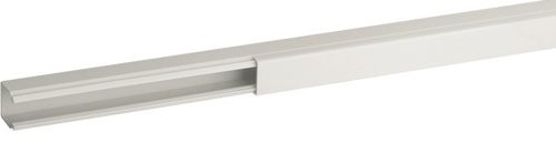 Minicanale con coperchio frontale 15x17mm bianco
