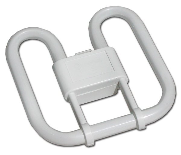 Lampada neon 2D 28W 2p luce 2700°K a farfalla General Elettric
