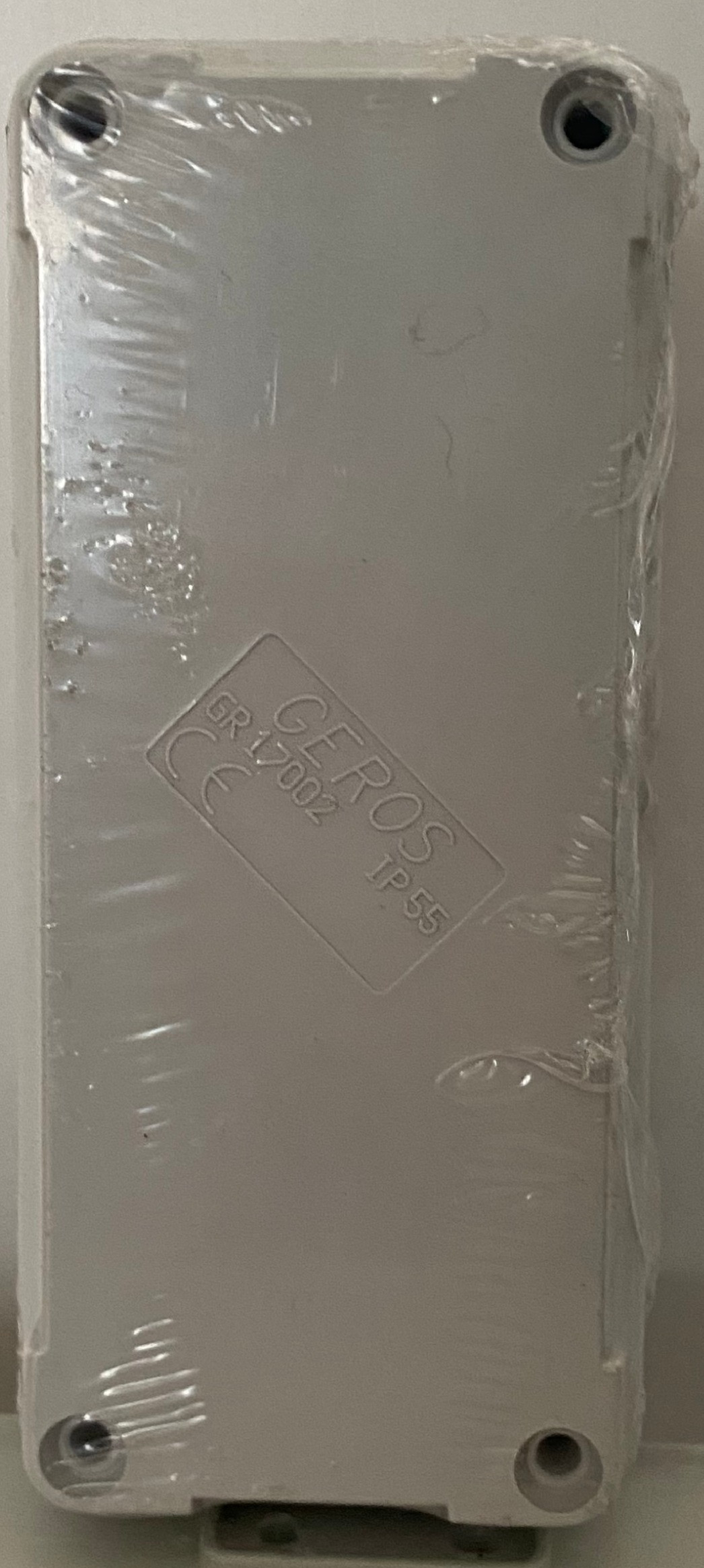 Cassetta derivazione IP55 coperchio vite 130x53x60mm PARETI LISCE