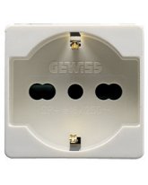 Presa universale scuko 16A serie System