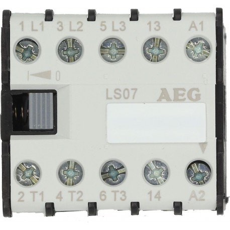 MINICONTATT.AEG 3KW 3P 1NO 400V 50/60HZ