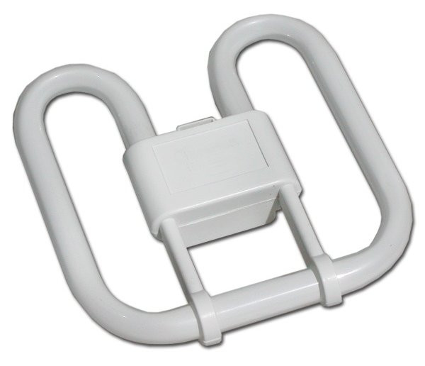 Lampada neon 2D 28W 4p luce 2700°K a farfalla