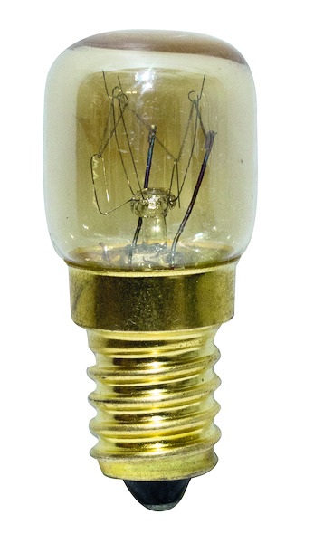 Lampada incandescenza tipo PERETTA x FORNO 15W E14 300°C