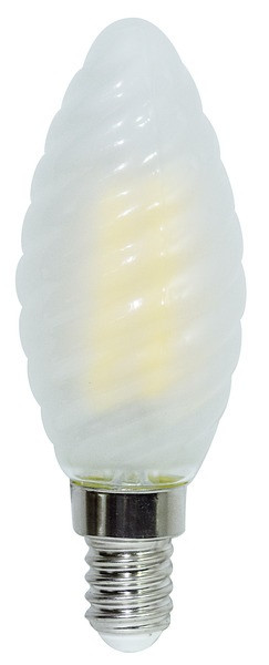 Lampada FILOLED Tortiglione smerigliata 6,5W 2700°K