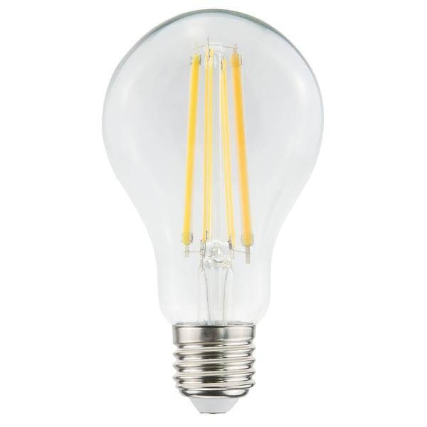 Lampada FILOLED goccia trasparente 12W 3000°K