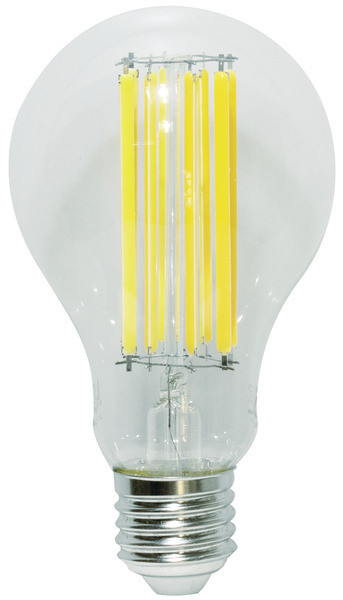 Lampada FILOLED goccia E27 18W trasparente 2700°K 320°