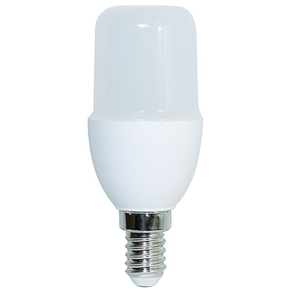 LAMP LED TUBOL. E14 7W 6500K 806LM 38X95MM 300° T38 BOX