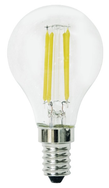 Lampada FILOLED sfera 4,5W E14 dimmerabile 3000°K