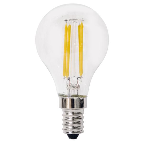 Lampada FILOLED sfera 4,5W E14 dimmerabile 4000K