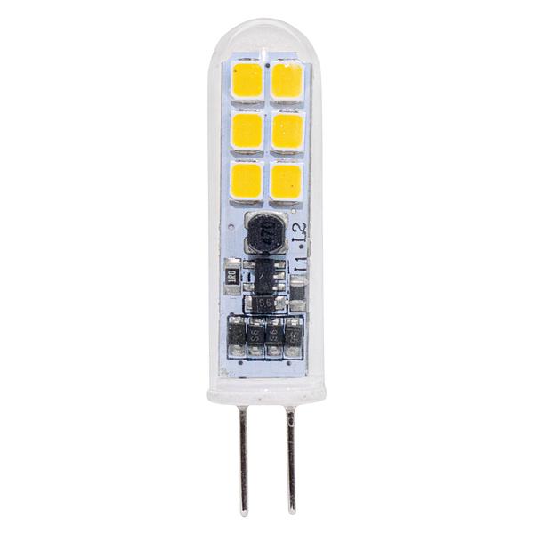 Lampada LED BISPINA G4 12-24V 1,8W VETRO 6500°K
