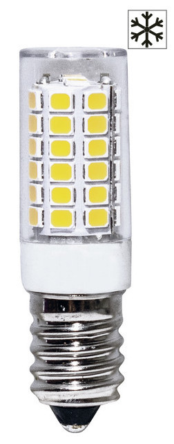 Lampada tubolare E14 3W 3000°K 180° adatta x il frigo