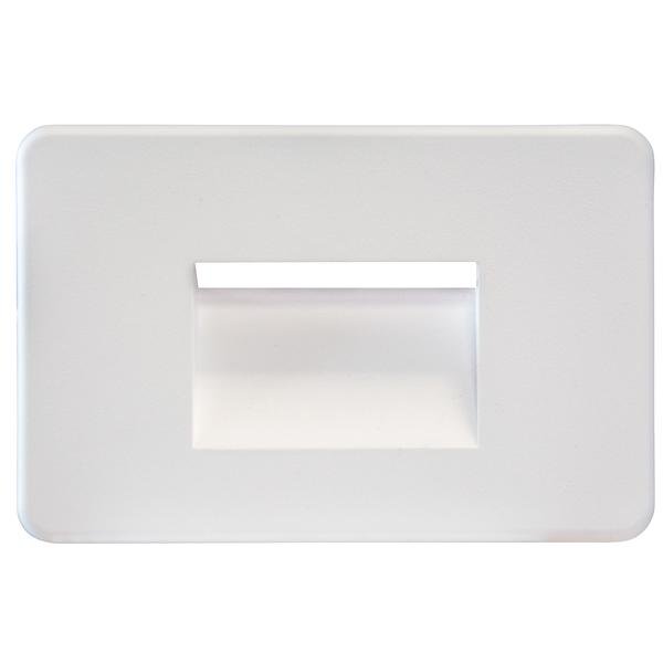 Placca bianca x segna passo in policarbonato 39.9PL5030
