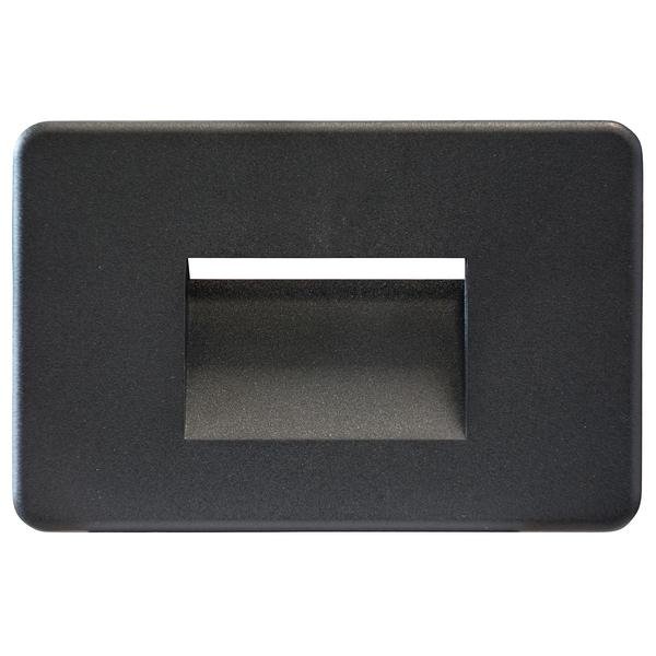 Placca grigio antracite x segna passo in policarbonato 39.9PL5030