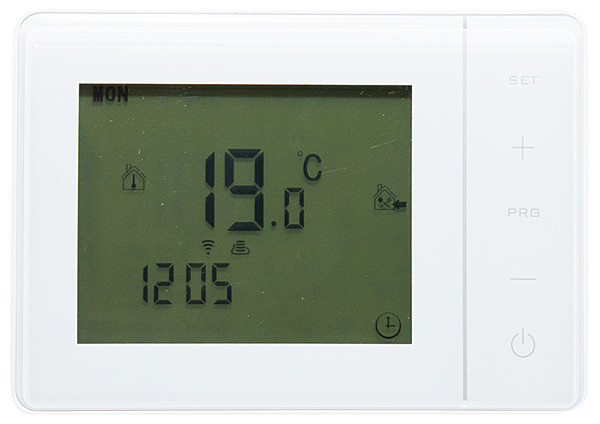 Cronotermostato program. 2 modalità: contattopulito/tensione, Wireless 2,4GHz SmartLIFE