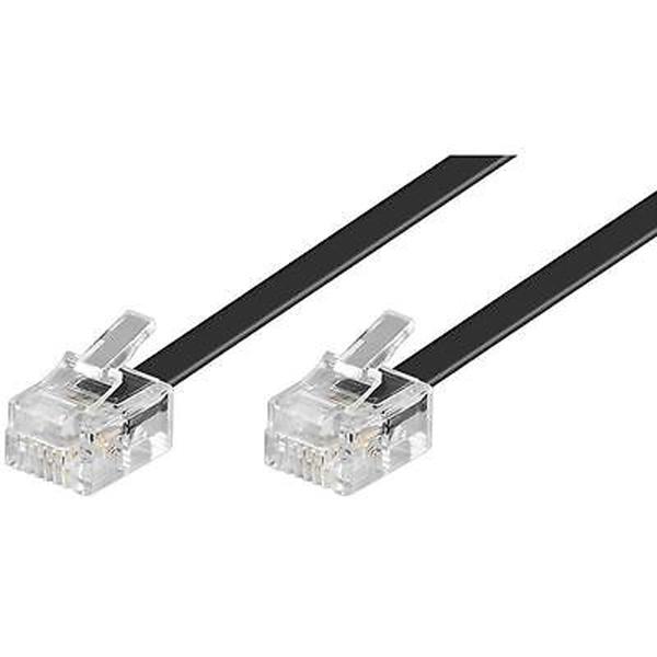 Cavetto telefonico plug/plug 6/4 5mt