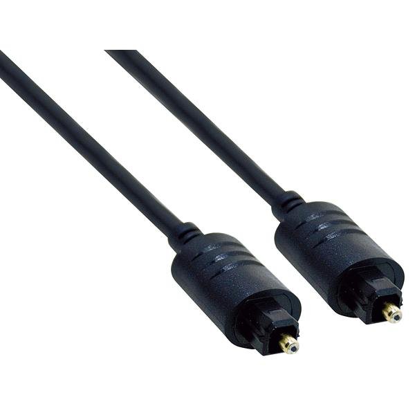 CAVO OTTICO PER SEGNALE DIGITALE SP-SP TOSLINK 5,0 MT D.5MM H.CARD