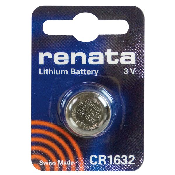 Batteria a pastiglia LITIO CR1632 RENATA 3V