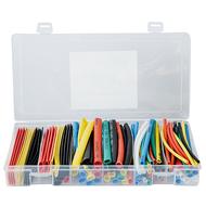 Kit GUAINA TERMORESTRINGENTE MULTICOLORE DIAMETRI 2-3-5-6-8-10mm (100pz da 10cm)