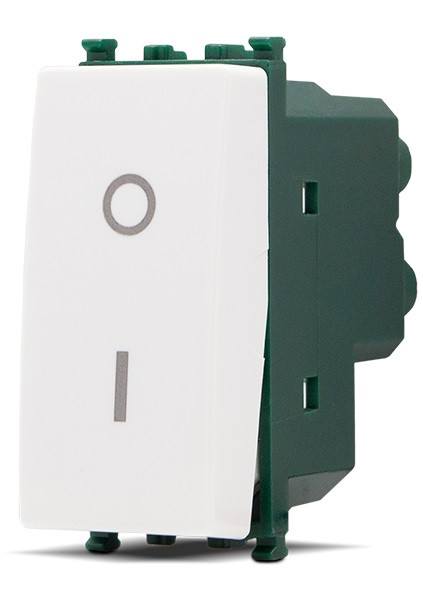 Interruttore Bipolare 0-1 16A compatibile con Plana