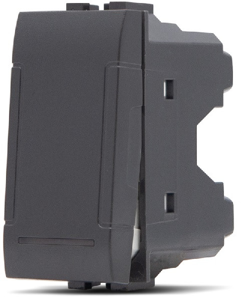 Deviatore Unipolare 16A Nero compatibile con Living International