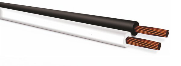 Piattina FRH/2 CS costa stretta 2x1 mm² Bianco/Nera Rame