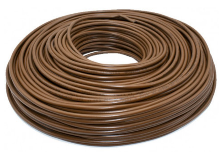 Cavo antifiamma FS18OR18 3X2.5 MARRONE 8003